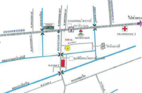 ที่ดินเปล่า สามแปลง บางแค กรุงเทพ รวม 205 ตร.ว.