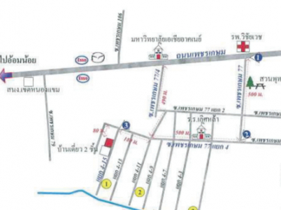 ที่ดินเปล่า เพรชเกษม 77 แยก4-15 หนอมแขม กรุงเทพฯ 341 ตร.ว.