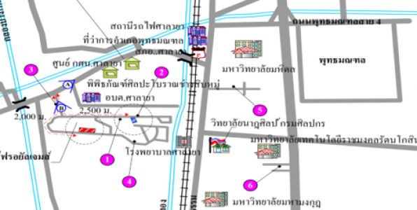 ที่ดินเปล่า ในโครงการสนามกอล์ฟรอยัลเจมส์ ศาลายา จ.นครปฐม 4ไร่ เศษ **ขายทอดออก