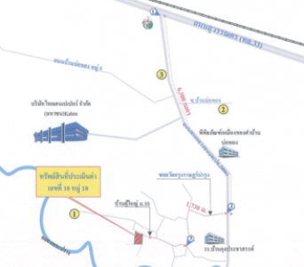บ้านเดี่ยวชั้นเดียว บ่อทอง จ.ปราจีนบุรี 175 ตร.ว.