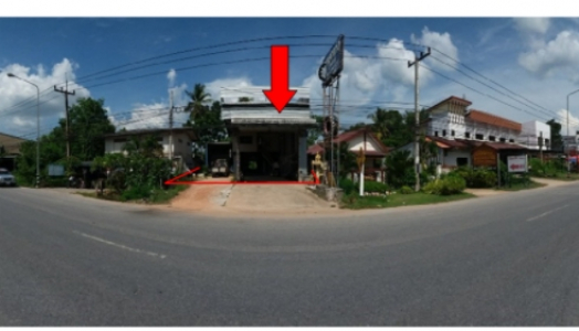 ที่ดินพร้อมสิ่งปลูกสร้าง ถ.สายนาทวี-ประกอบ(4113)กม.0+   ต.นาทวี อ.นาทวี จ.สงขลา เนื้อที่ 96 วา
