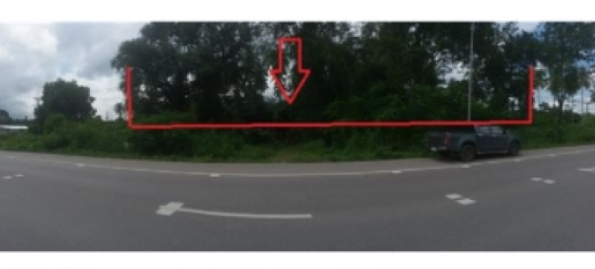 ที่ดินพร้อมสิ่งปลูกสร้าง ถ..เพชรเกษม(4) กม.390+250   ต.ทองมงคล อ.บางสะพาน จ.ประจวบคีรีขันธ์ เนื้อที่ 2-0-02.7