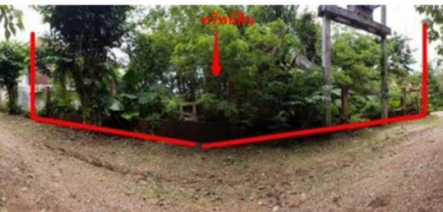 ที่ดินเปล่า ซ.ไม่มีชื่อ(ทางสาธารณะ) ถ.บ้านคลองม่วง-ทับแขก   ต.หนองทะเล อ.เมืองกระบี่ จ.กระบี่ เนื้อที่ 0-1-34