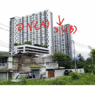 ห้องชุด แอสปาย รัตนาธิเบศร์ 2 อาคารชุด ตำบลบางกระสอ อำเภอเมืองนนทบุรี จังหวัดนนทบุรี เนื้อที่ 30.72 ตร.ม