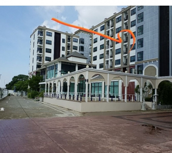 ห้องชุด อเวนิว เวนีส (AVENUE VENICE) อาคารชุด  ตำบลบางเสาธง อำเภอบางเสาธง จังหวัดสมุทรปราการ เนื้อที่ 22.37 ตร.ม