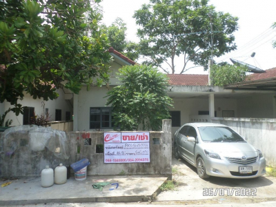 บ้านเดี่ยว ถ.ท่าเกวียน แยกจากถนนเพชรเกษม-บางสะพาน เนื้อที่ 44 ตร.ว
