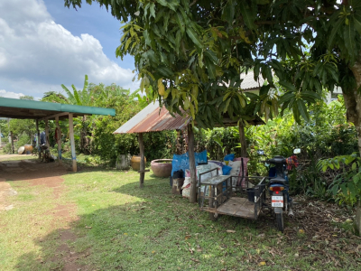 บ้านเดี่ยวชั้นเดียว บ่อทอง จ.ปราจีนบุรี 175 ตร.ว.