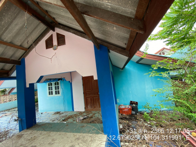 บ้านเดี่ยว 1 ชั้น หมู่บ้าน โพธิ์แก้ว ระยอง 44.2 ตร.ว.