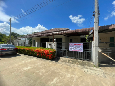 บ้านเดี่ยว 1ชั้น หมู่บ้านบ้านพรพิมล  บางเลน จ.นครปฐม 95.6 ตร.ว.