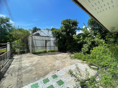 บ้านเดี่ยว 1ชั้น หมู่บ้านบ้านพรพิมล  บางเลน จ.นครปฐม 95.6 ตร.ว.