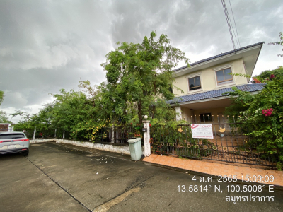 บ้านเดี่ยว ถ.ประชาอุทิศ  ซ.19 แยกจาก ซ.ประชาอุทิศ 90 เนื้อที่ 0-1-20 ไร่ ขายแล้ว 3.80 ลบ.ค่าโอนฝ่ายละกึ่งหนึ่ง
