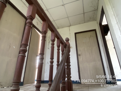 บ้านเดี่ยว ถ.เลียบคลอง 6 ฝั่งตะวันออก เนื้อที่ 98.4 ตร.ว