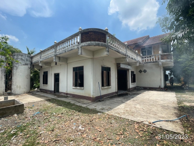 บ้านเดี่ยว ถ.เลียบคลอง24ฝั่งใต้ เนื้อที่ 19-3-05 ไร่