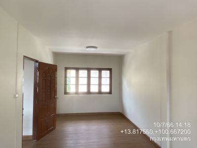 บ้านเดี่ยว มบ.กัญจน์เพชร 3 ซ.นวมินทร์ 74 แยก 3 เนื้อที่ 46.3 ตร.ว