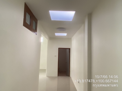 บ้านเดี่ยว มบ.กัญจน์เพชร 3 ซ.นวมินทร์ 74 แยก 3 เนื้อที่ 46.3 ตร.ว