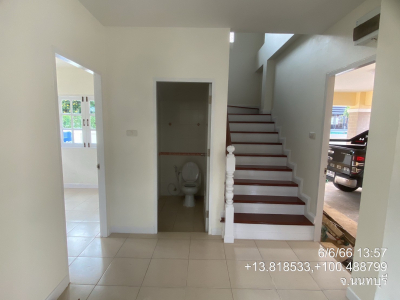 บ้านเดี่ยว ขนาด 93  ตร.วา ซ.วัดโชติการาม ถ.นครอินทร์