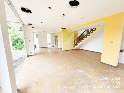 บ้านเดี่่ยว บ้านสวนเนรมิต เนื้อที่ 64 ตร.ว