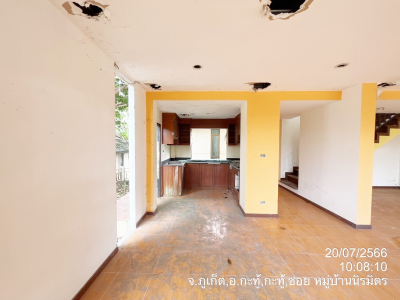 บ้านเดี่่ยว บ้านสวนเนรมิต เนื้อที่ 64 ตร.ว