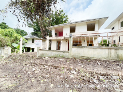 บ้านเดี่่ยว บ้านสวนเนรมิต เนื้อที่ 64 ตร.ว