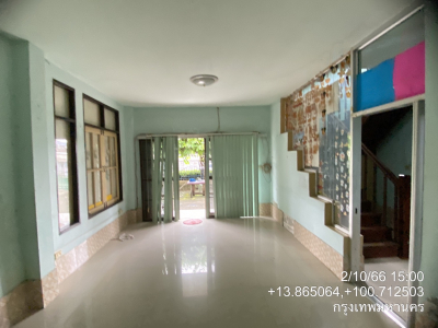 บ้านเดี่ยว ถ.คู้บอน-เลียบคลอง2    เนื้อที่ 61.8 ตร.ว