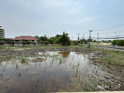 ที่ดินเปล่า ใกล้ ม.ABAC ถนนบางนาการ์เด้น ABAC สมุทรปราการ 2ไร่