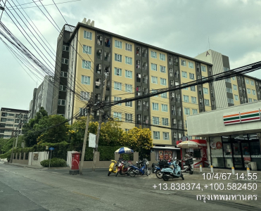 ห้องชุด   พหลโยธิน 34 แยก 11-6  ยูทรีคอนโดแอดแยกเกษตร อาคาร เอ  เสนานิคม จตุจักร กรุงเทพมหานคร  เนื้อที่ 30.14 ตรม.