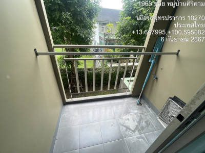 ห้องชุด ลุมพินี วิลล์ สุขุมวิท 76-แบริ่ง จ.สมุทรปราการ เนื้อที่ 22.71 ตร.ม