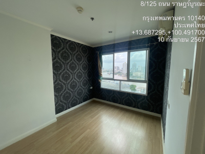 ห้องชุด โครงการ ลุมพินี วิลล์ ราษฎร์บูรณะ-ริเวอร์วิว จ.กรุงเทพฯ  30.19 ตร.ม.