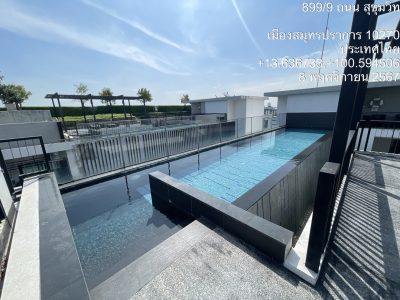 พอส สุขุมวิท อาคารชุด A  ชั้นที่8  จ.สมุทรปราการ เนื้อที่ 28.90 ตร.ม