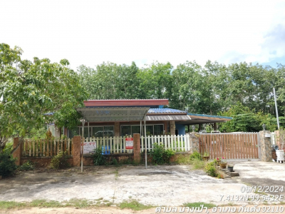 ที่ดินพร้อมสิ่งปลูกสร้าง ซ.ถนนบ้านเกาะปอม-บ้านป่ากอ ถ.สายตรัง-กันตัง(ทล.403)กม.141+000   ต.บางเป้า อ.กันตัง จ.ตรัง เนื้อที่ 74.2 วา