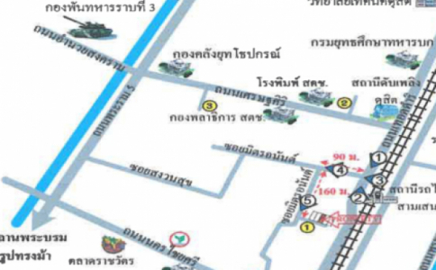 ทาวน์เฮ้าส์ 3 ชั้น ใกล้สถานีรถไฟสามเสน กรุงเทพฯ 20 ตร.ว.