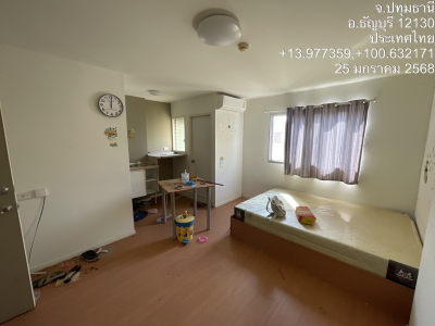 อาคารชุด คอนโด ลุมพินีทาวน์ชิป ชั้น8 รังสิต-คลอง 1 ซี ดี อี เนื้อที่ 21.50 ตร.ม