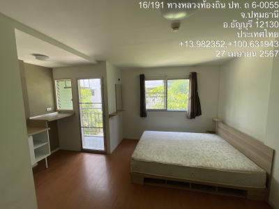 อาคารชุด ลุมพินีทาวน์ชิป รังสิต-คลอง 1 เนื้อที่ 21.50 ตร.ม
