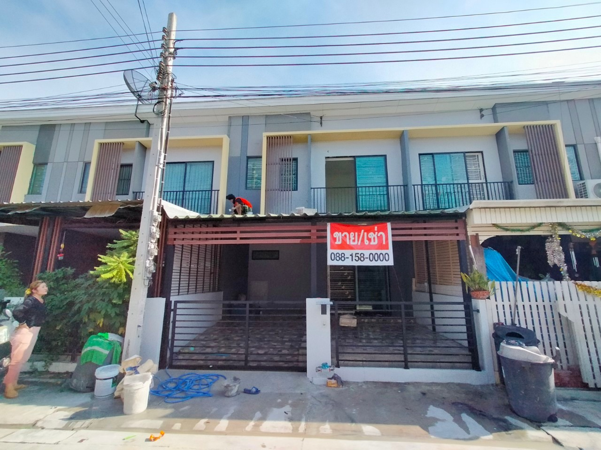 ทาวน์เฮ้าส์ 2 ชั้น 1 คูหา หมู่บ้านเดอะคอนเนค33(อ่อนนุช-วงแหวน)