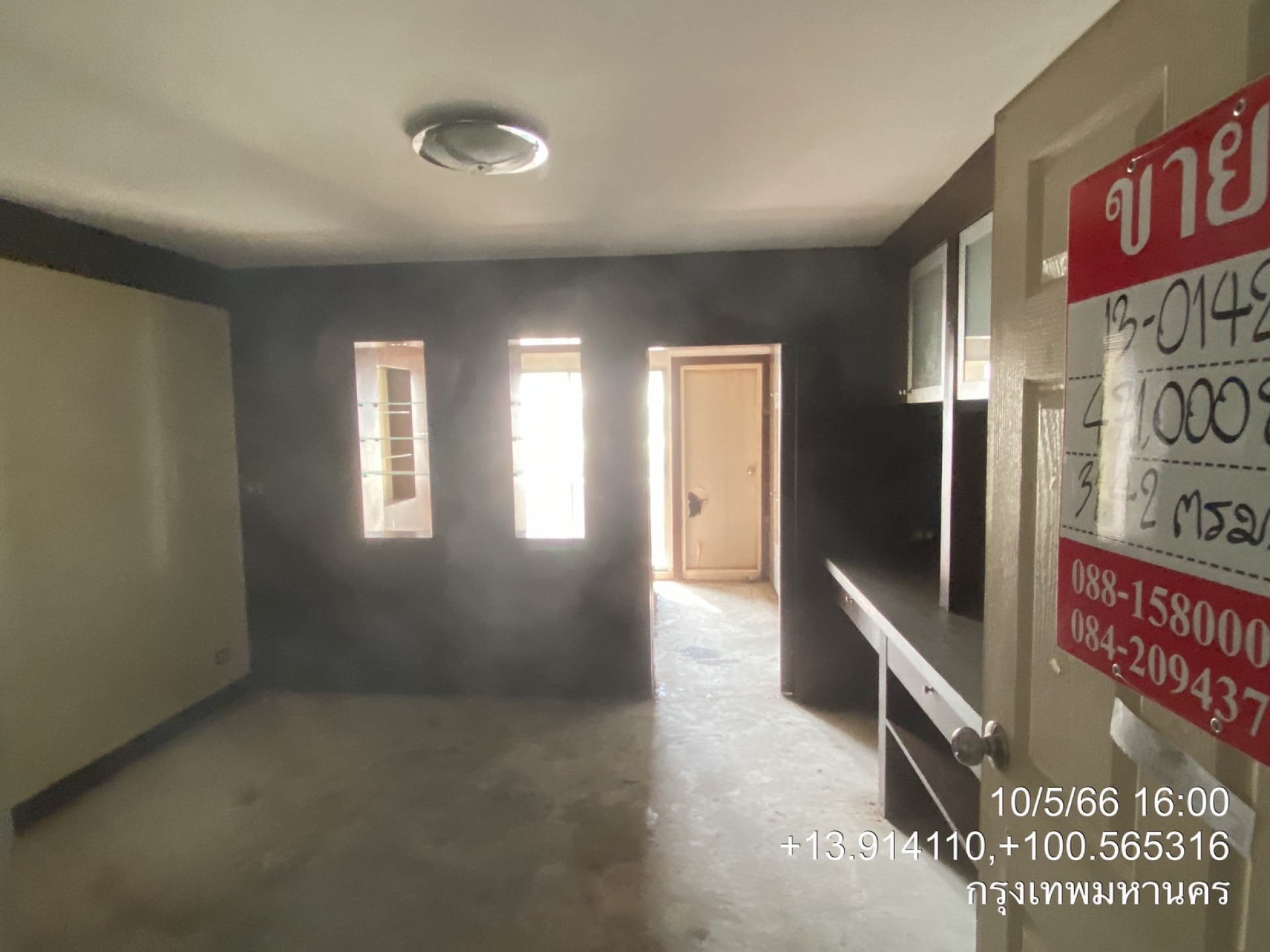 คอนโดมิเนียม บ้านสวน แจ้งวัฒนะ ขนาด 31.42 ตร.ม. ซ.วัดเวฬุวนาราม ถ.สรงประภา