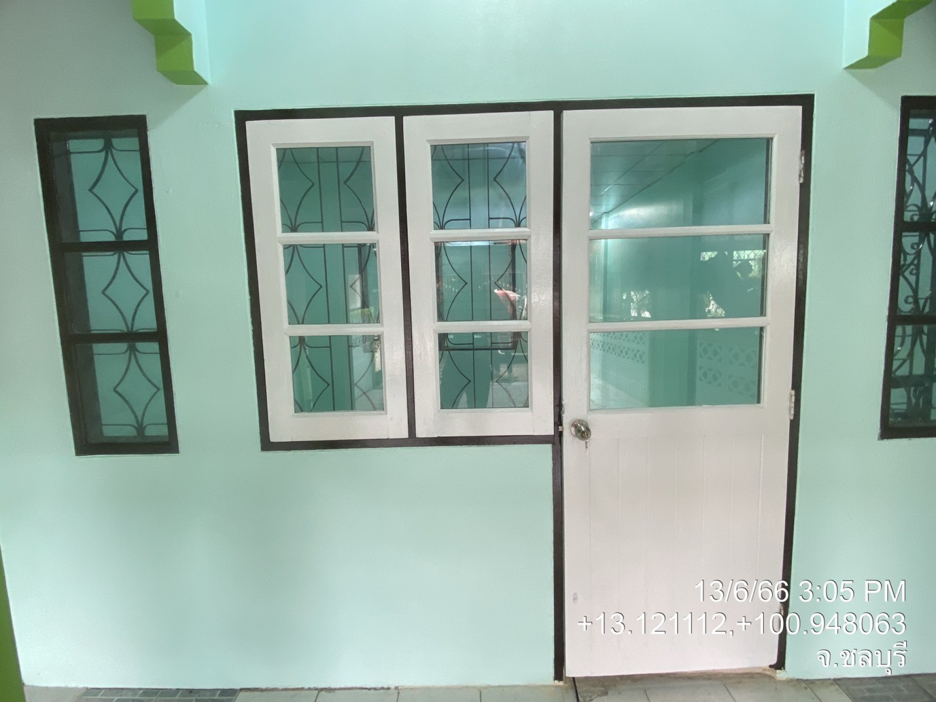 ทาวน์เฮ้าส์ 1 ชั้น หมู่บ้าน พระประทานพร  ชลบุรี 20 ตร.ว.