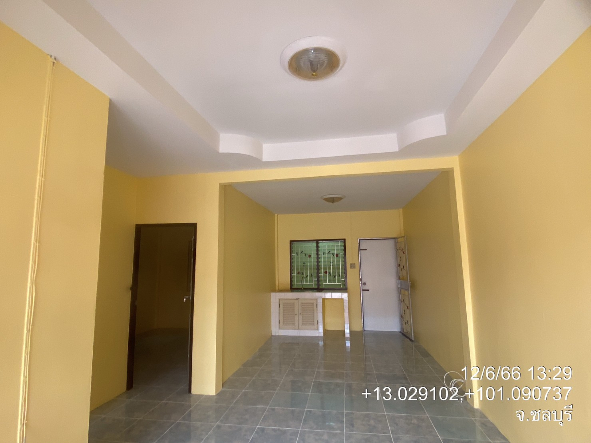 บ้านเดี่ยว 1 ชั้น หมู่บ้านนุชนาถ บ่อวิน ศรีราชา  ติดกับโลตัสบ่อวิน 200 เมตร