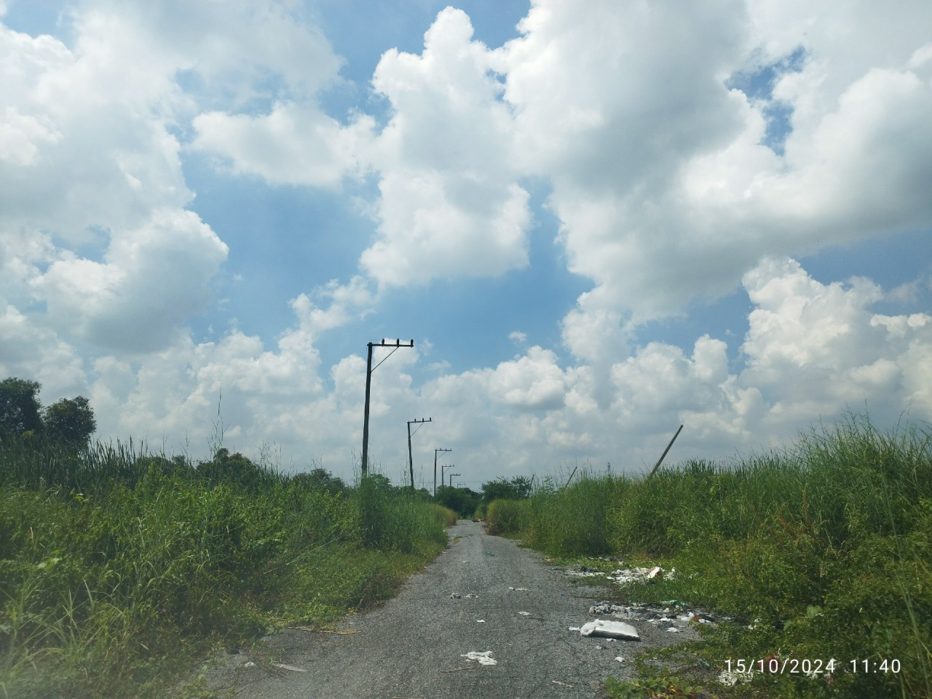 ที่ดินเปล่า เลียบคลอง 13 ฝั่งตะวันตก เนื้อที่ 0-1-02 ไร่