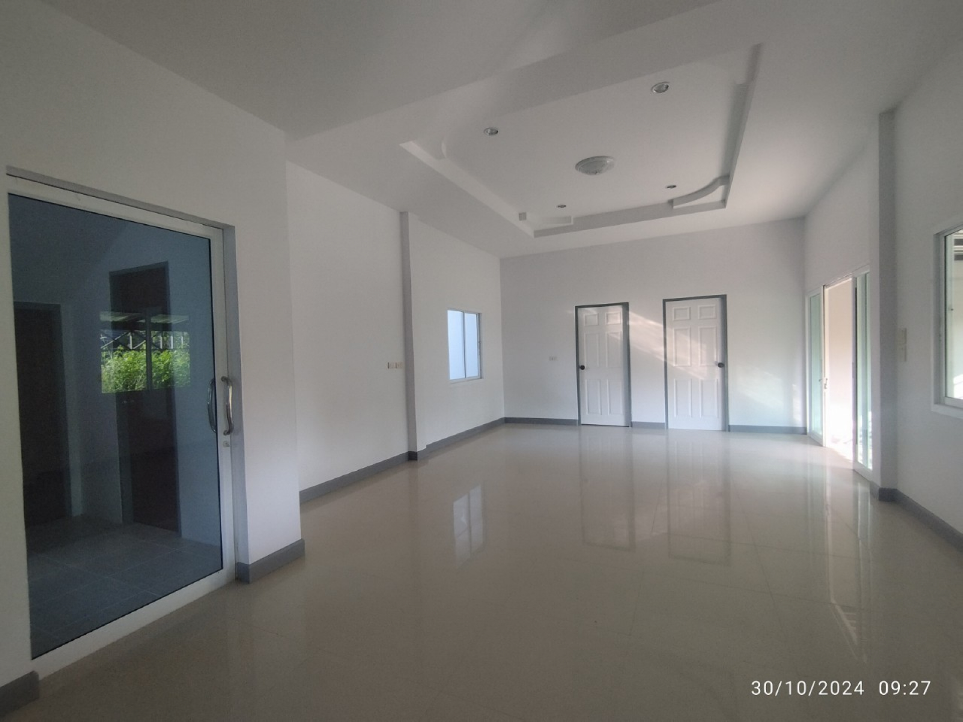 บ้านเดี่ยว 1ชั้น หมู่บ้าน ทรัพย์เจริญธานี  จ.ระยอง 57.30 ตร.ว.