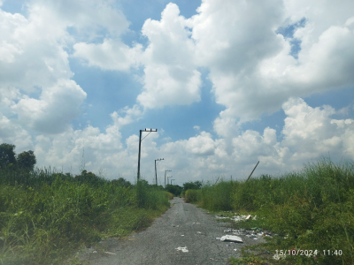 ที่ดินเปล่า เลียบคลอง 13 ฝั่งตะวันตก เนื้อที่ 0-1-02 ไร่