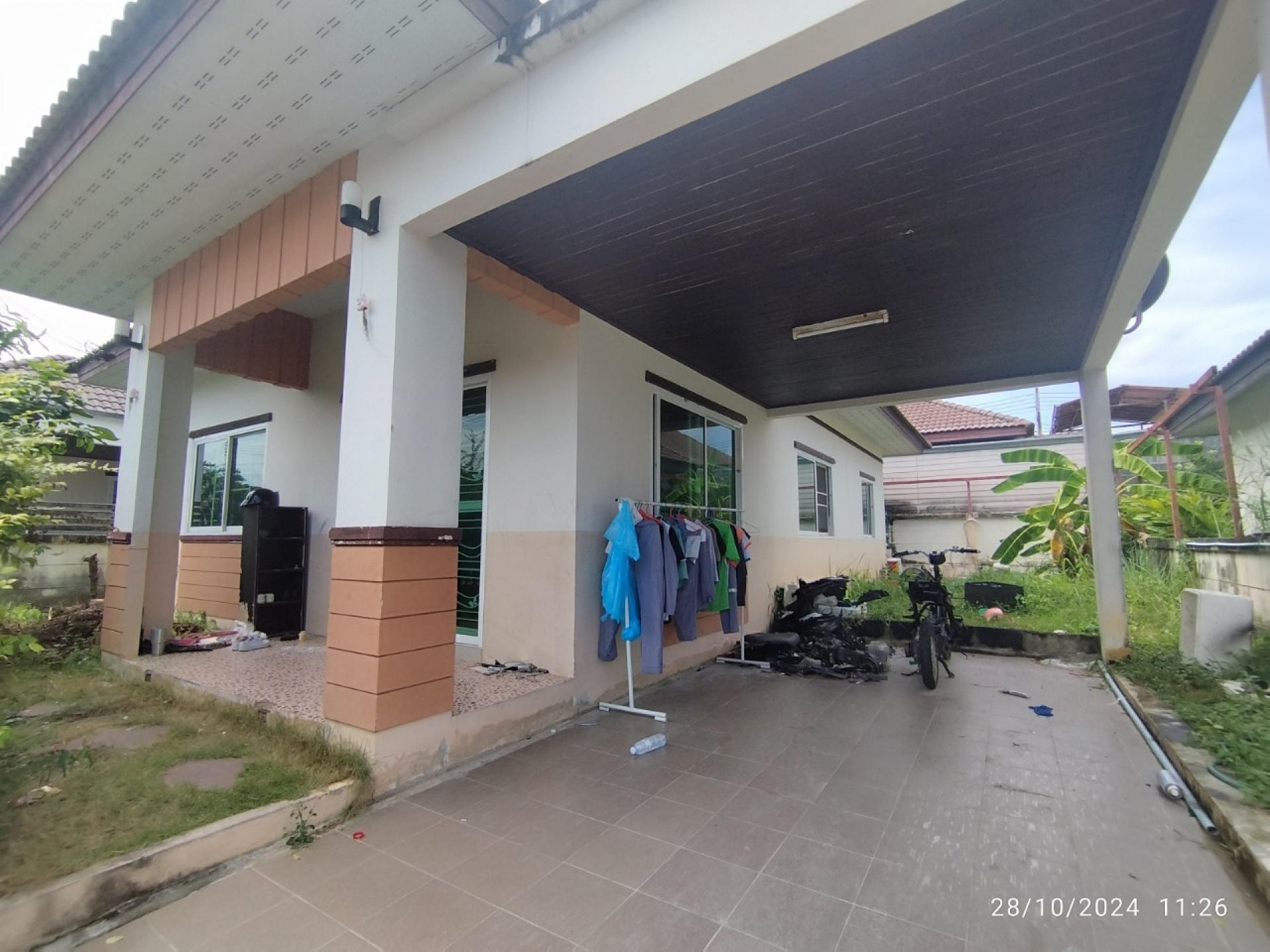 บ้านเดี่ยว 1 ชั้น หมู่บ้านสมาร์ทแลนด์ พาร์ค ฮิลล์ (สายปลวกแดง) จ.ระยอง